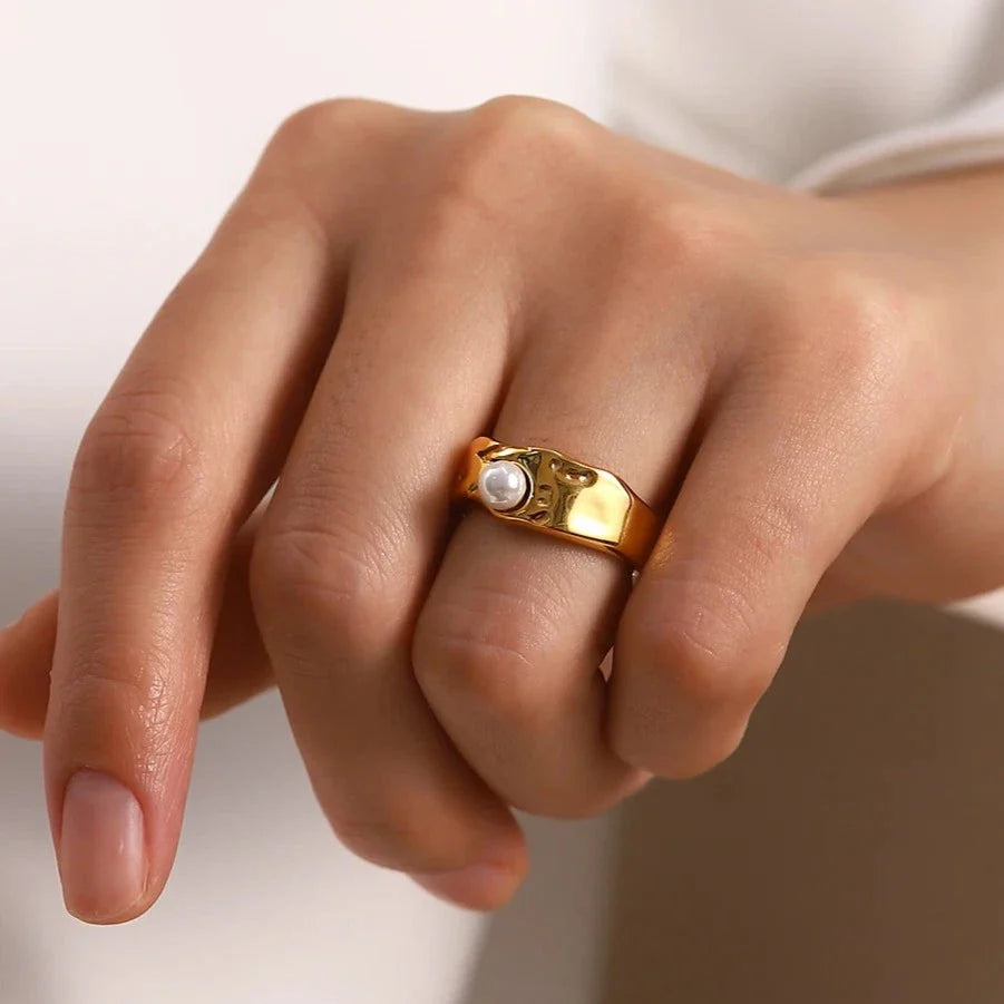 Cerulia Sea Water Pearl Ring