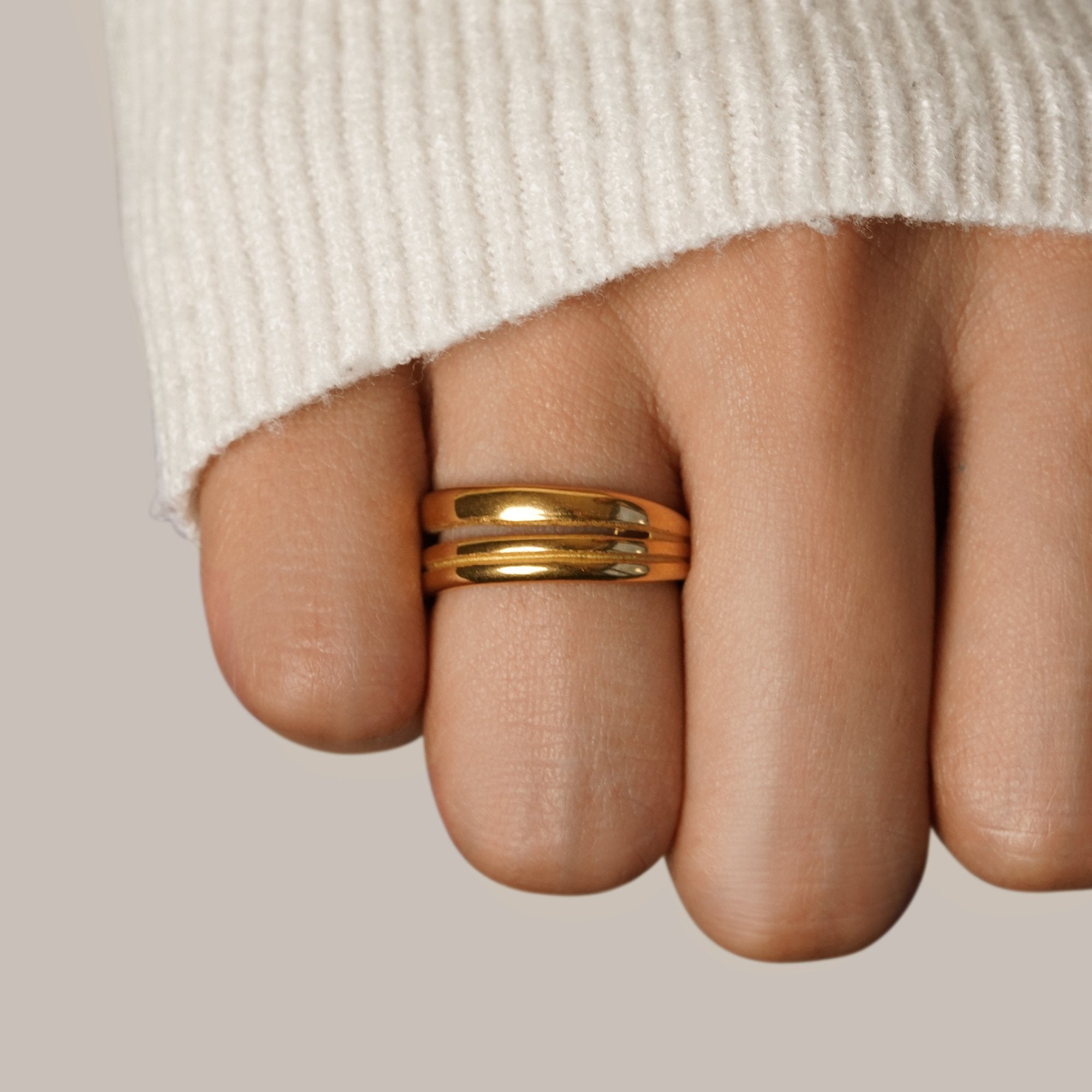 Lia Lagdelt Gold Ring