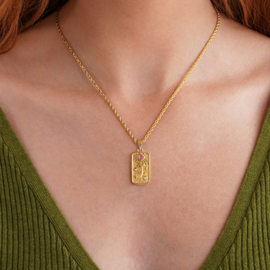 ‘Elskere’ Tarot Pendulum Necklace