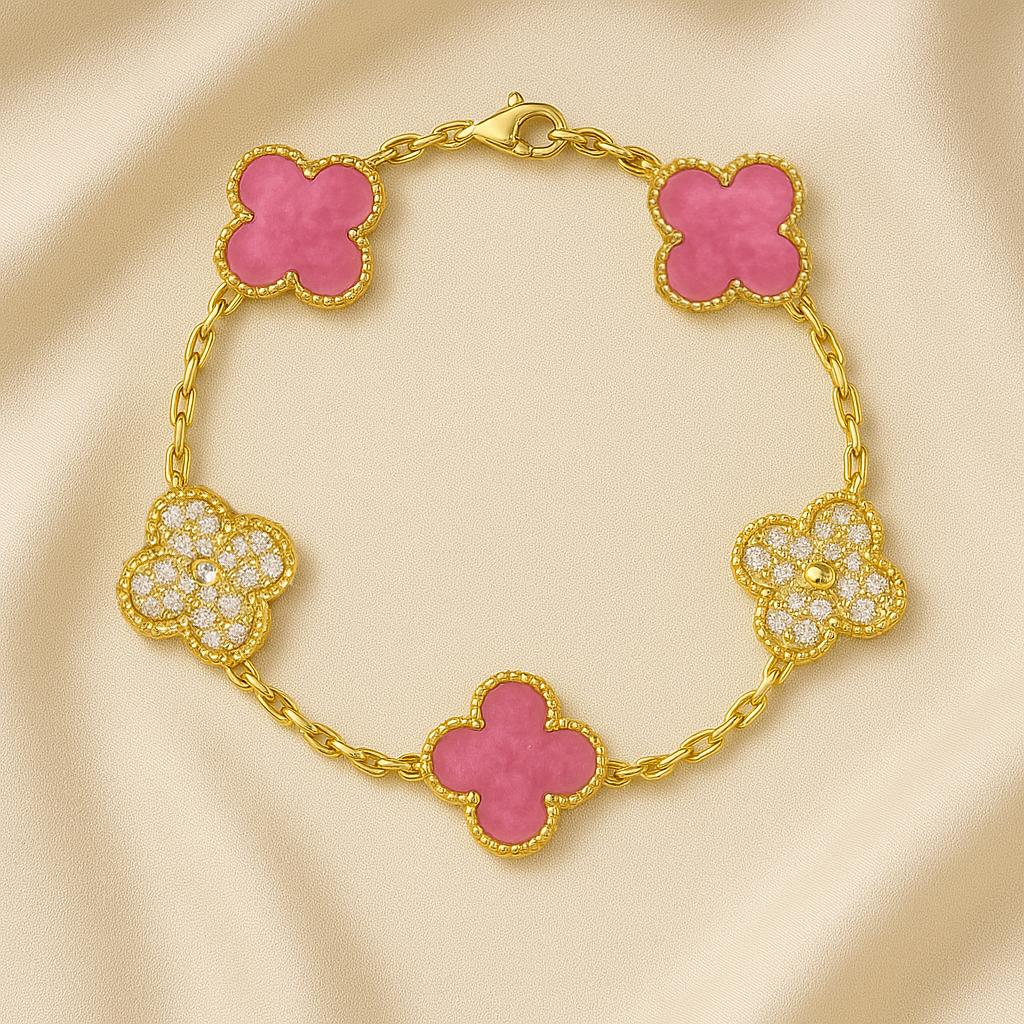 DJEETELINA | Krystalarmbånd i Elegant Design