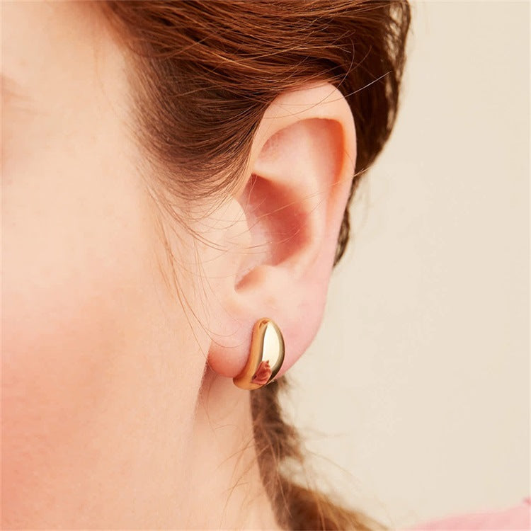 Celeste Gold Hoop Earrings