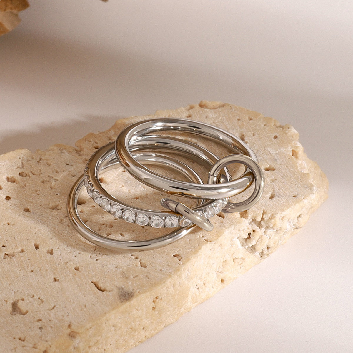 Stabel Emmanuelle Diamant Ring