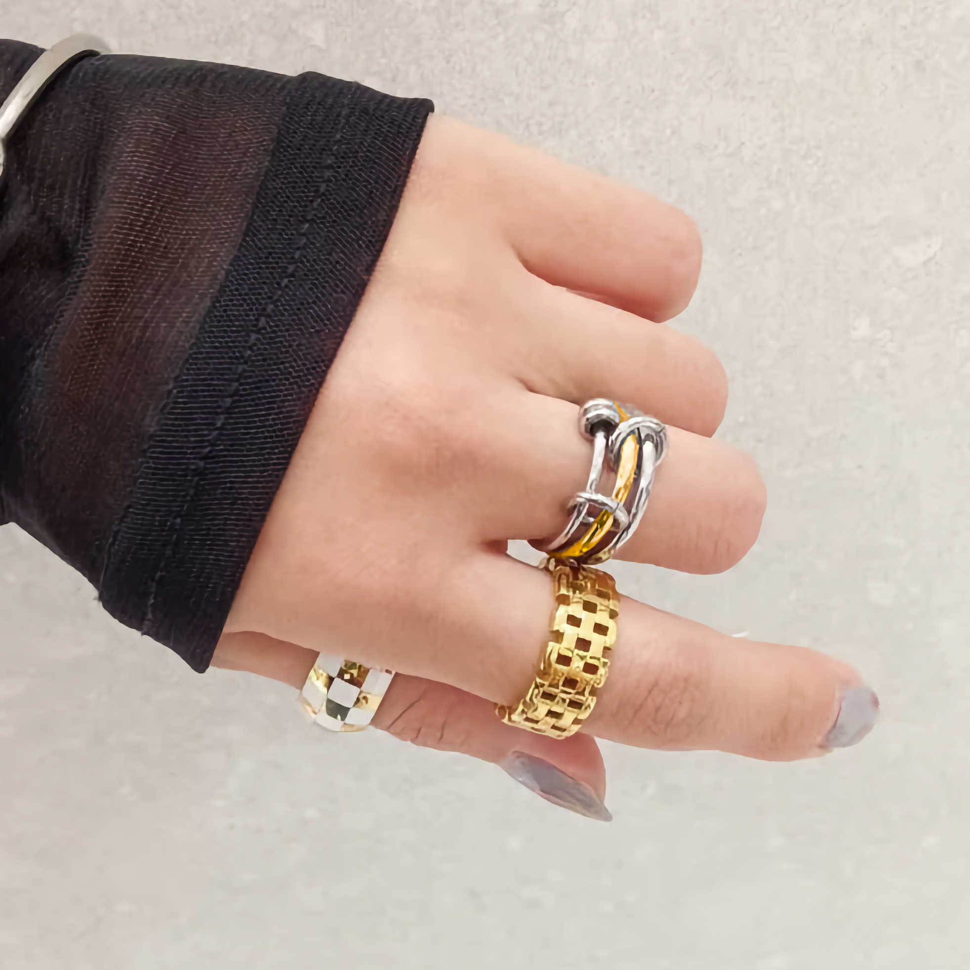 Gabriela To-Farget Stackable Ring