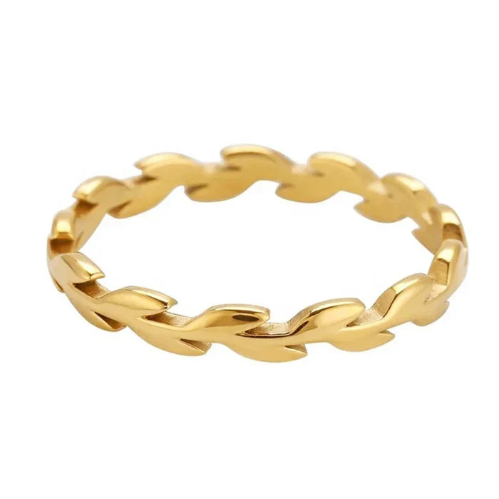 Rhea Golden Vine Ring