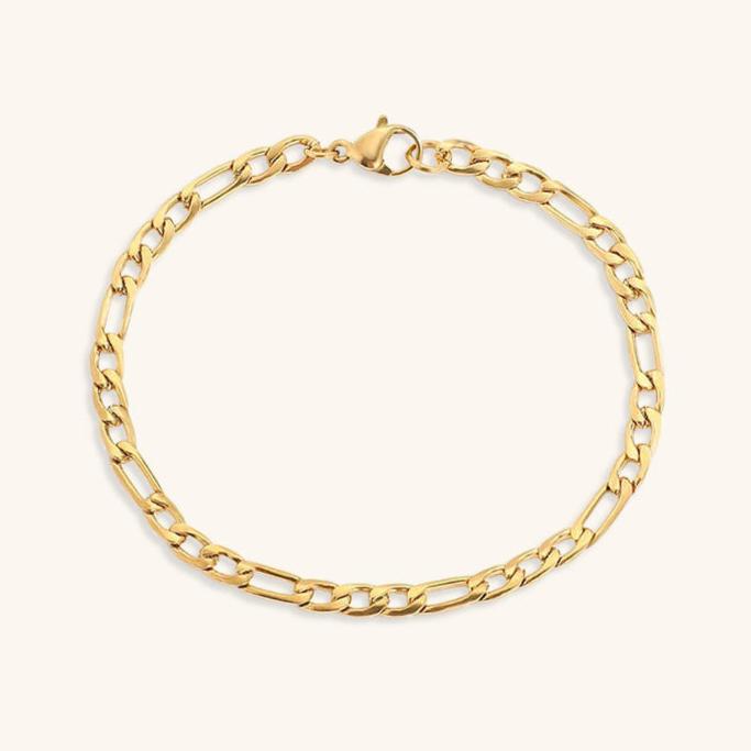Saturn Gullkjede Armbånd