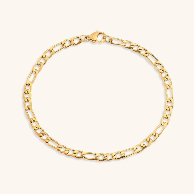 Saturn Gullkjede Armbånd
