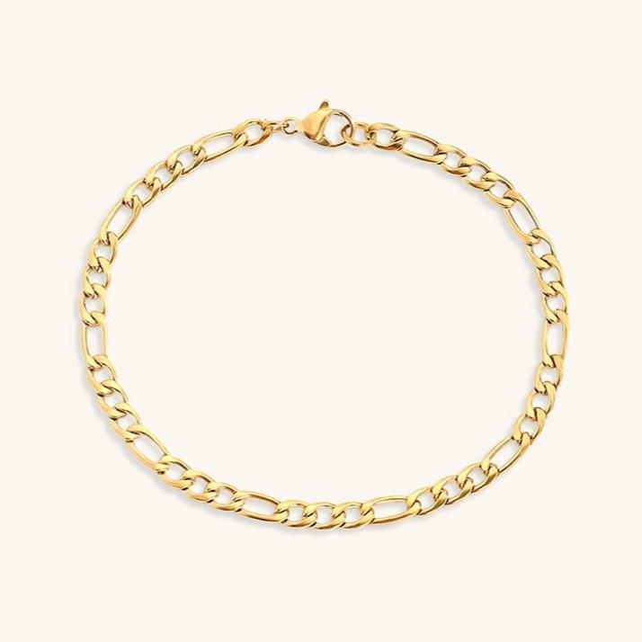 Saturn Gullkjede Armbånd