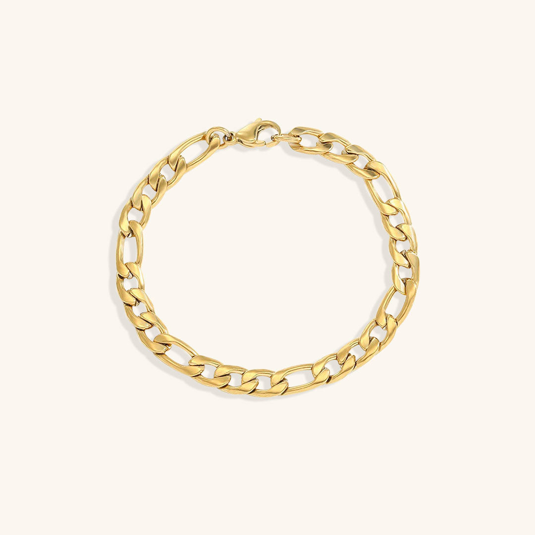 Saturn Gullkjede Armbånd