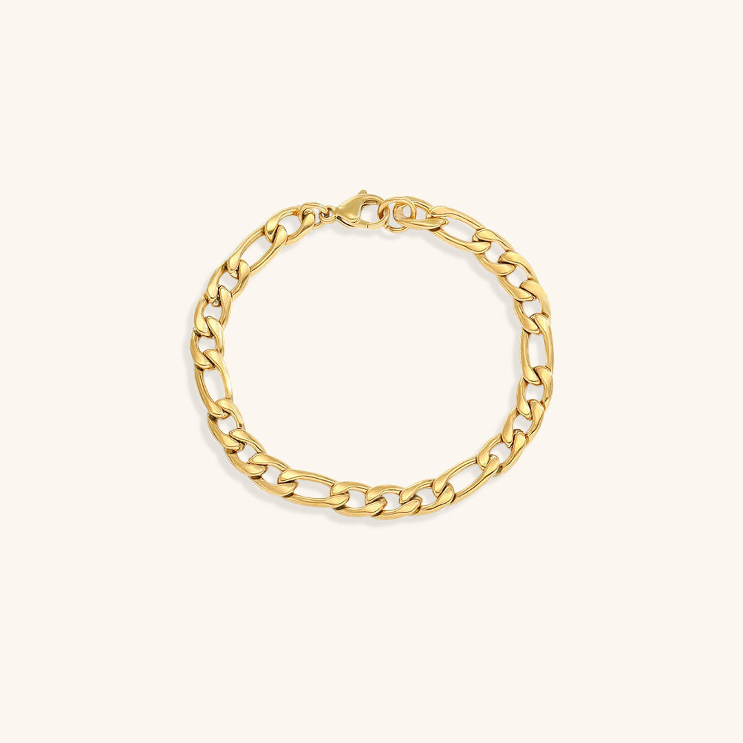 Saturn Gullkjede Armbånd