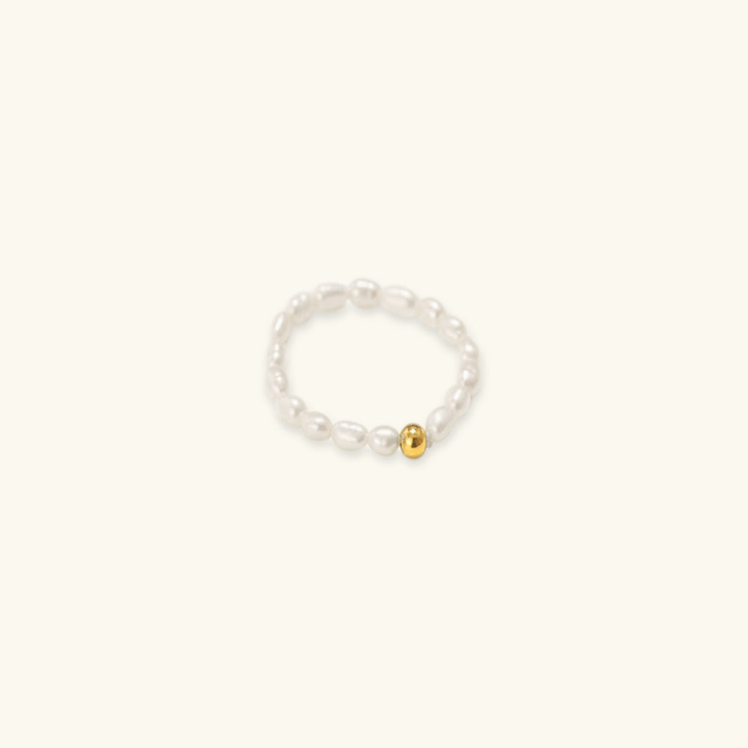 Radiant Aurora Pearl Ring