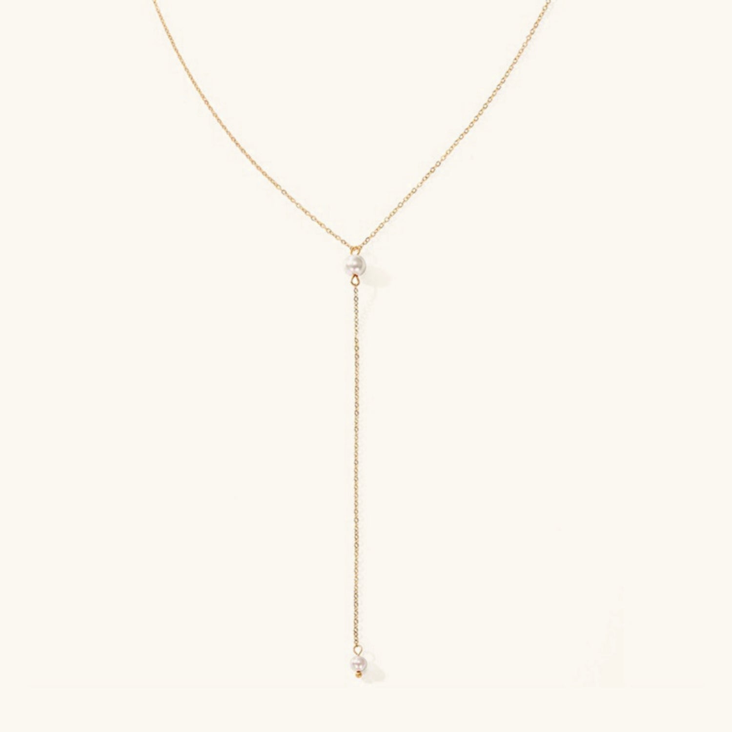 Beatrice Pearl and Tassel Necklace