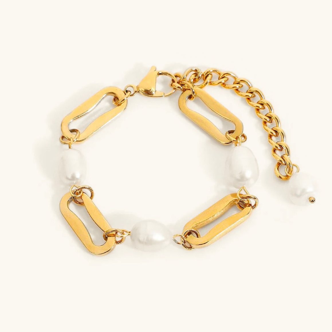 Janna Perlekjede Armbånd