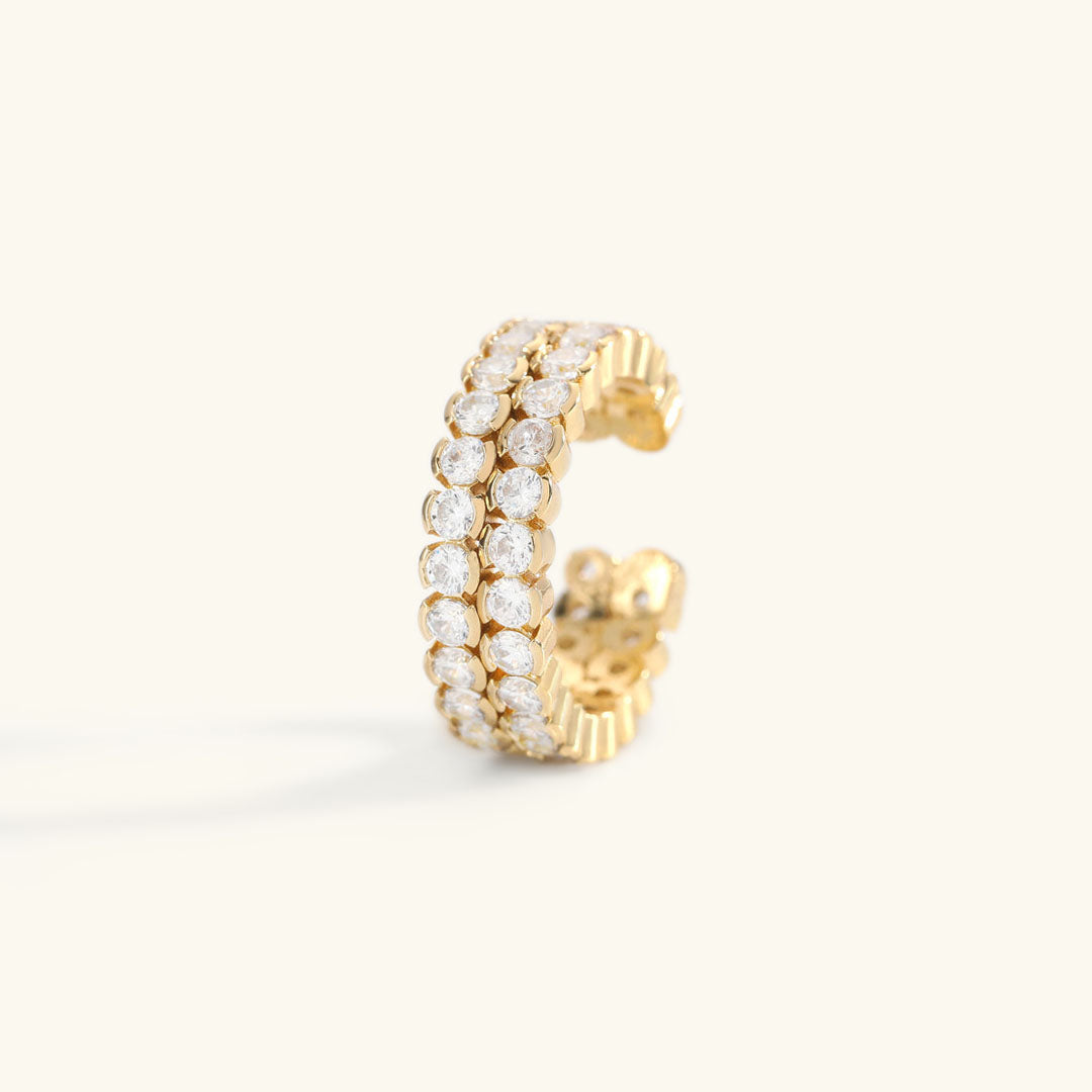 Cassandra Spiked Gold Ring