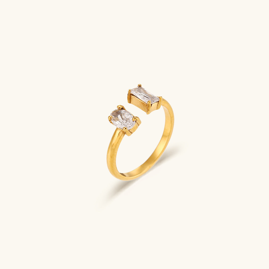 Fedilia Ring med Luksuriøse Edelsteiner