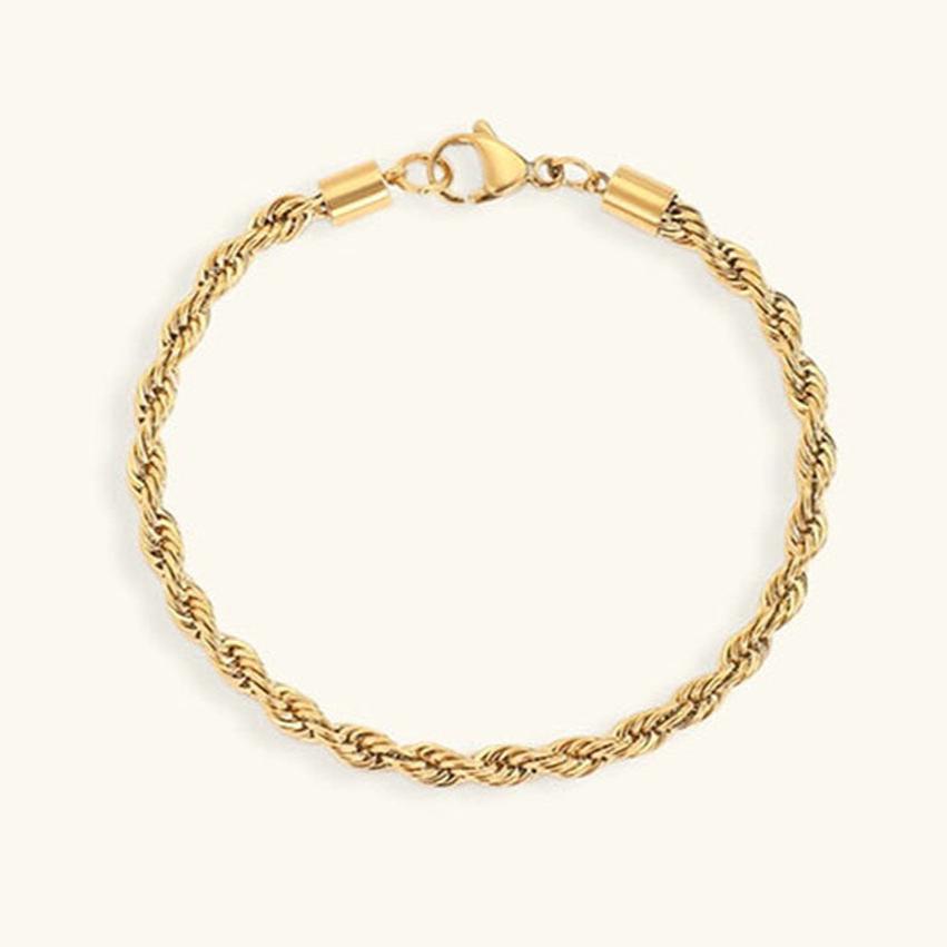 Gigi Tau Gold Necklace Bracelet
