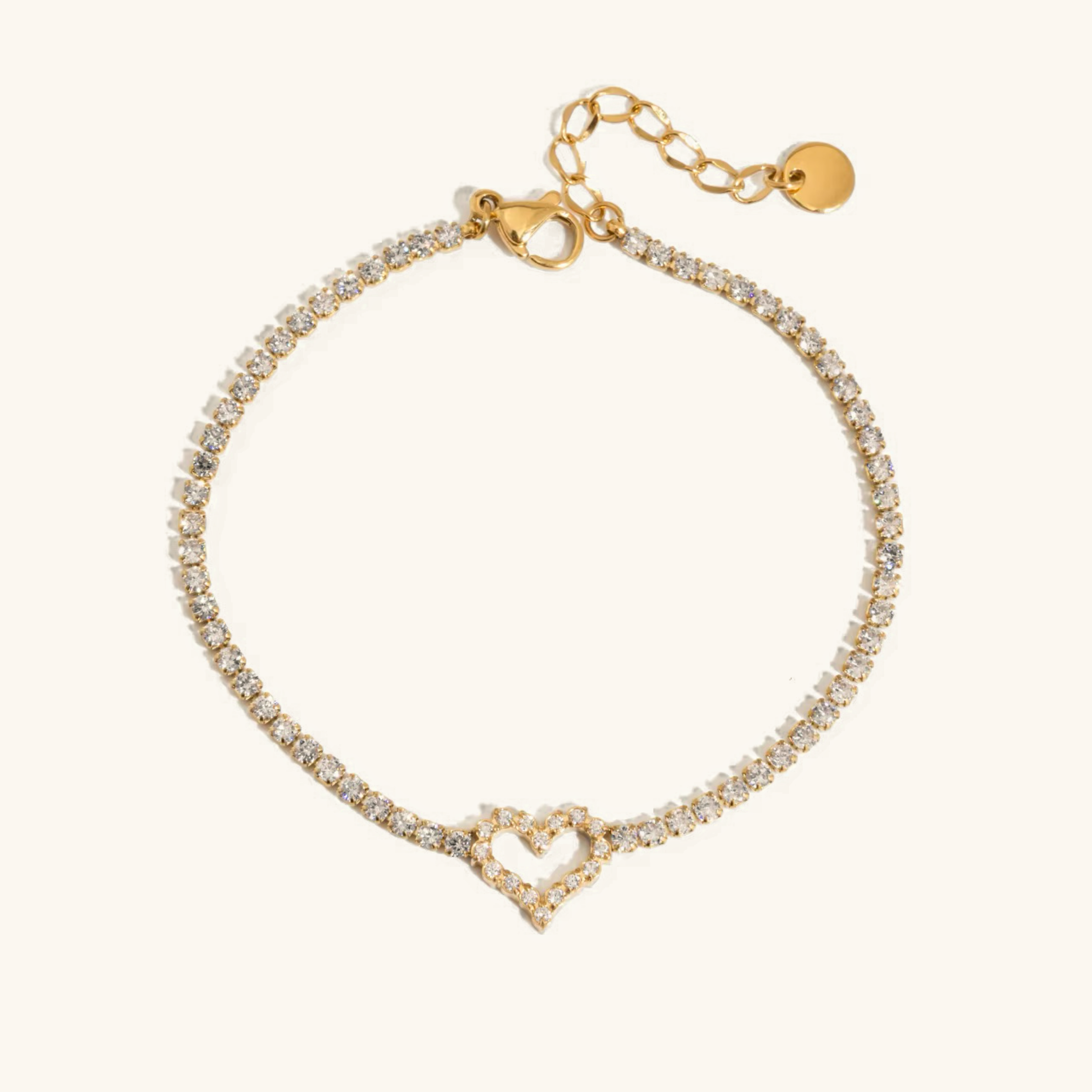 Patrice Diamanthjerte Bracelet