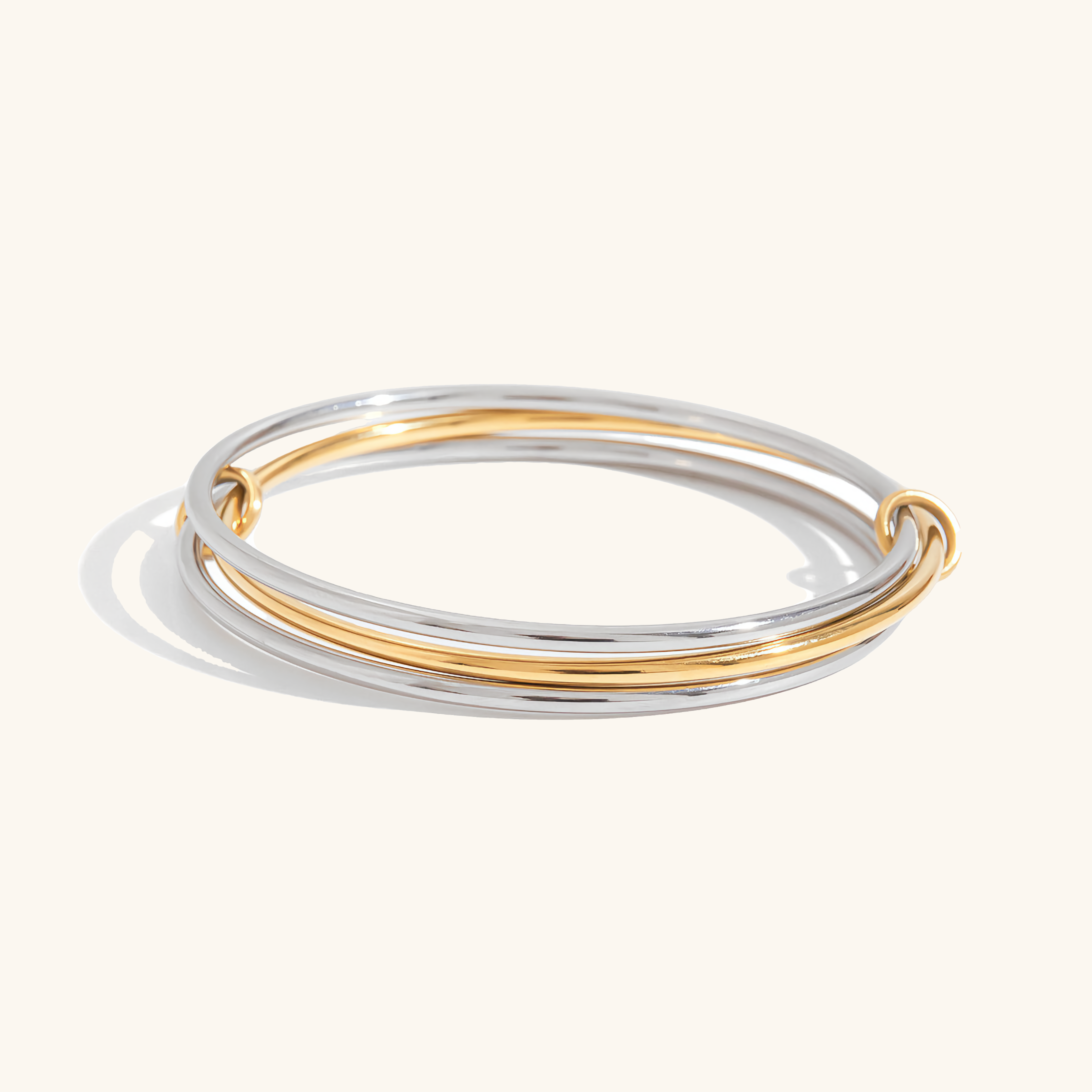 Romina To-Farget Armbånd i Stabilt Design