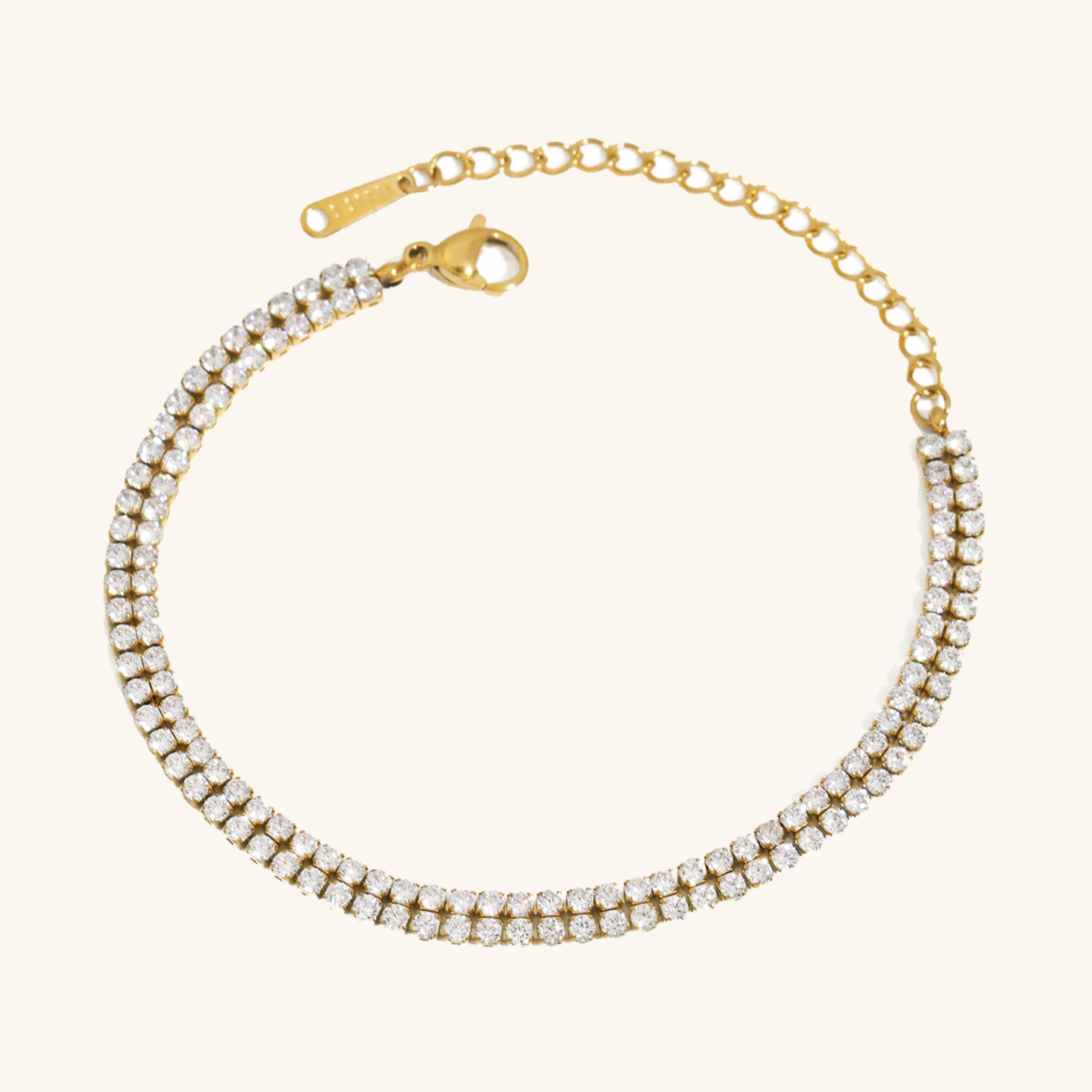 Celene Laget Tennis Bracelet