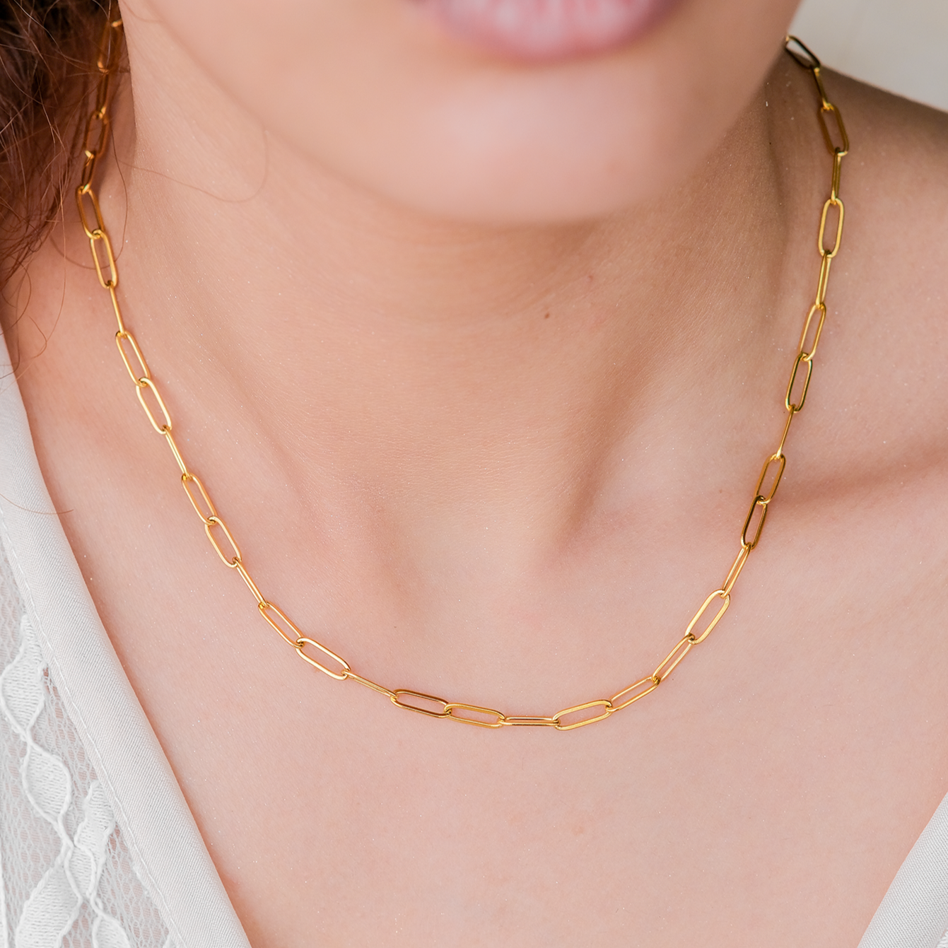 Lena Gold Necklace