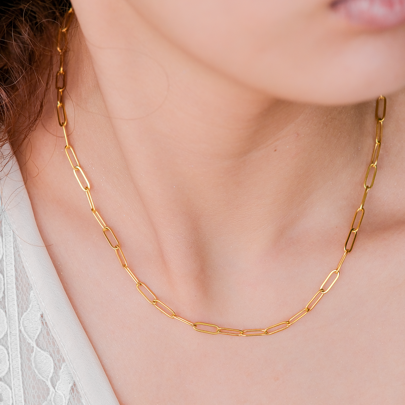 Lena Gold Necklace