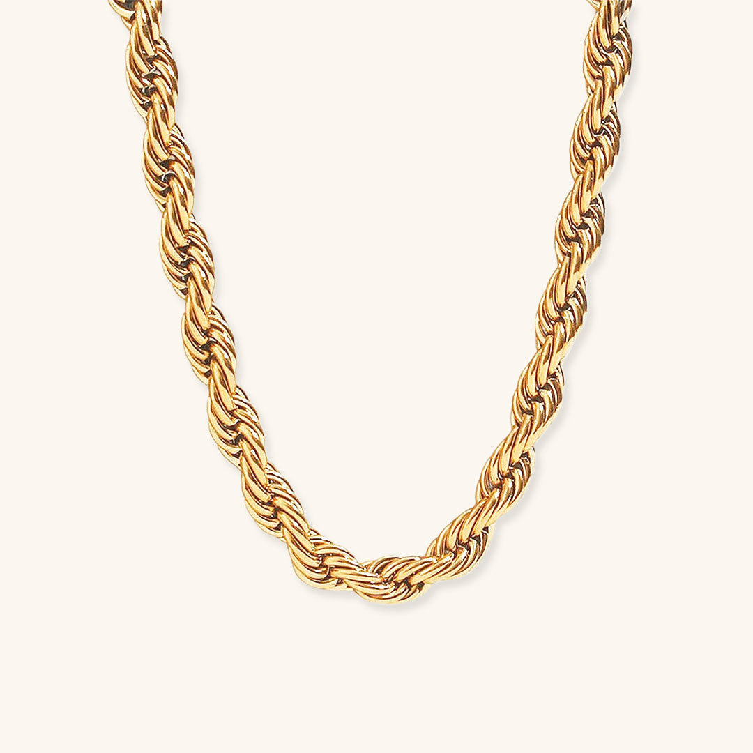 Twisted Gold Mila Necklace