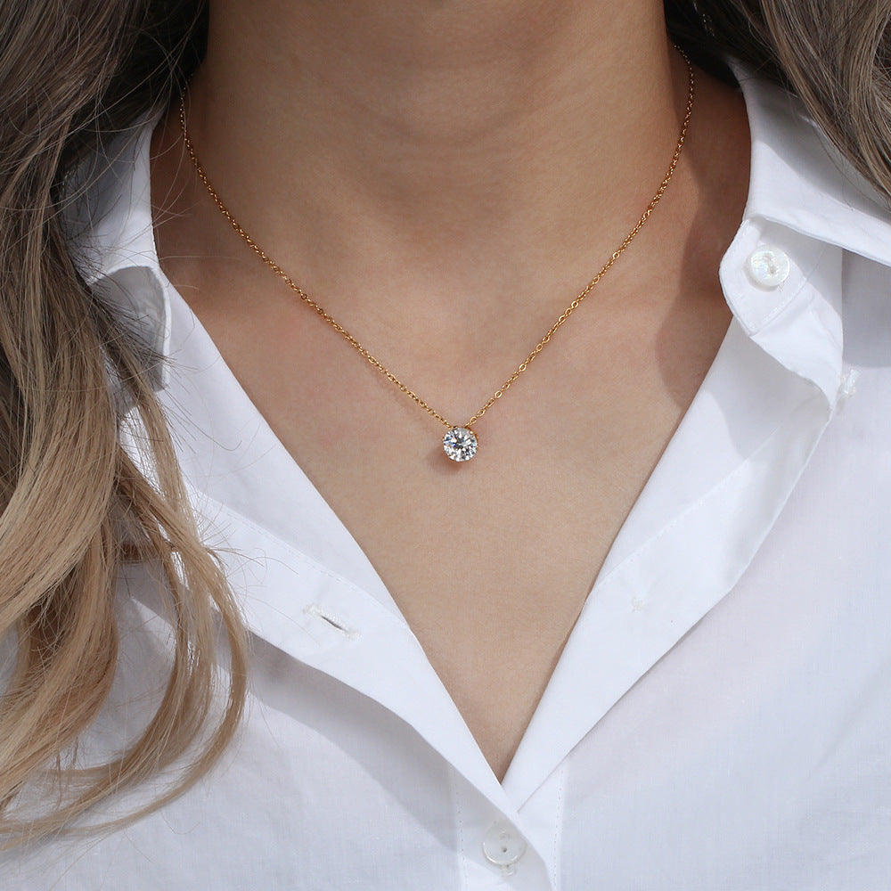 Kyla Solitaire Gullkjede