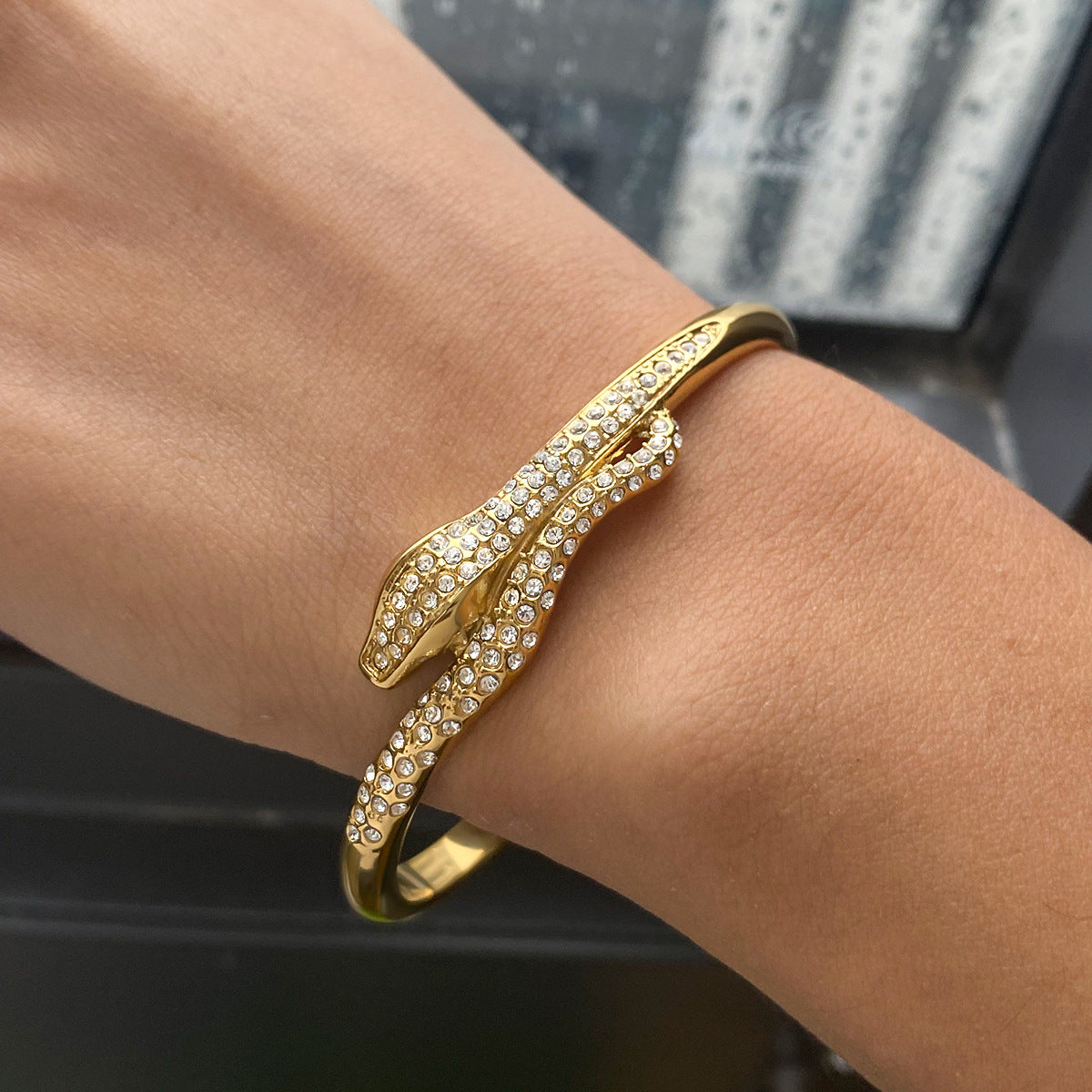 Rosalee Serpentine Diamond Bracelet
