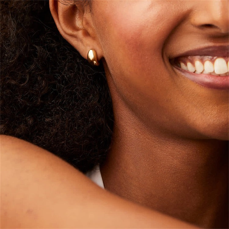 Celeste Gold Hoop Earrings