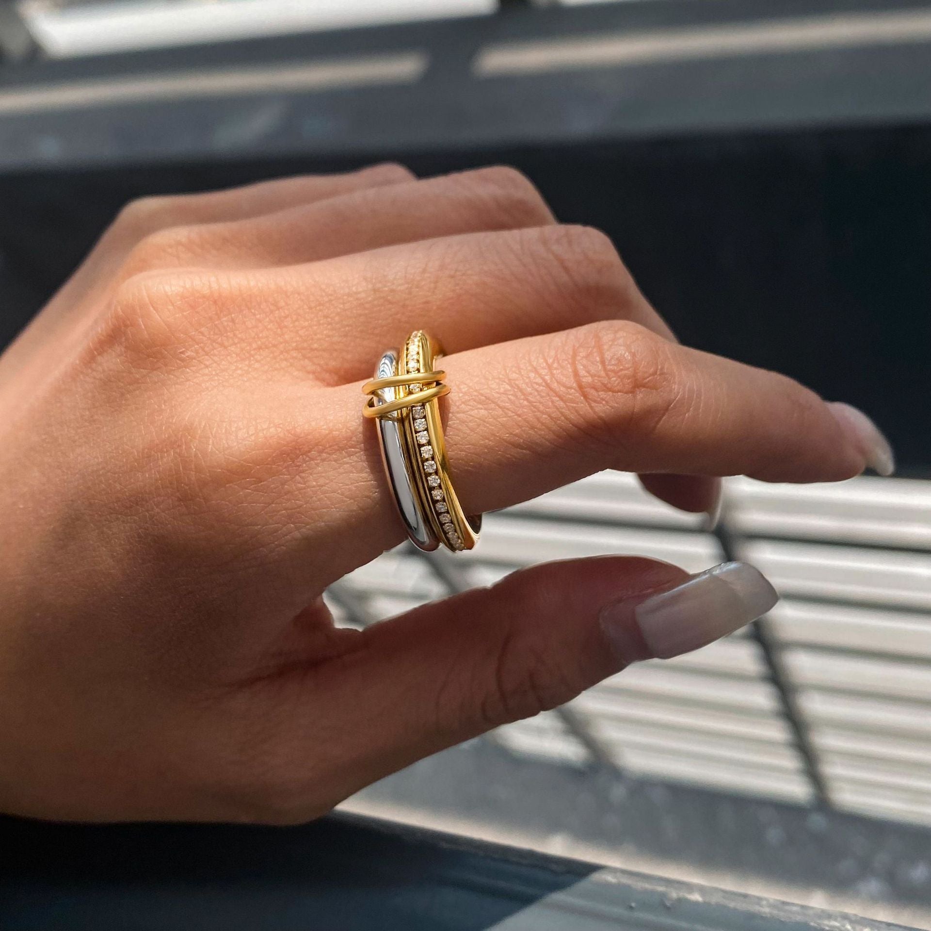 Claire To-Farget Stacking Ring