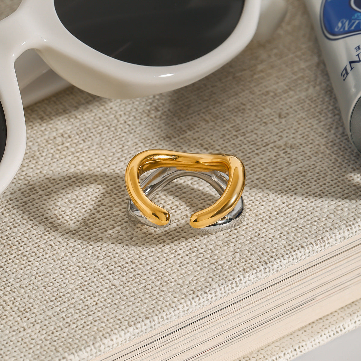 Deanna Gold Braided Ring
