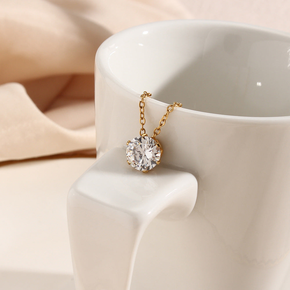 Kyla Solitaire Gullkjede