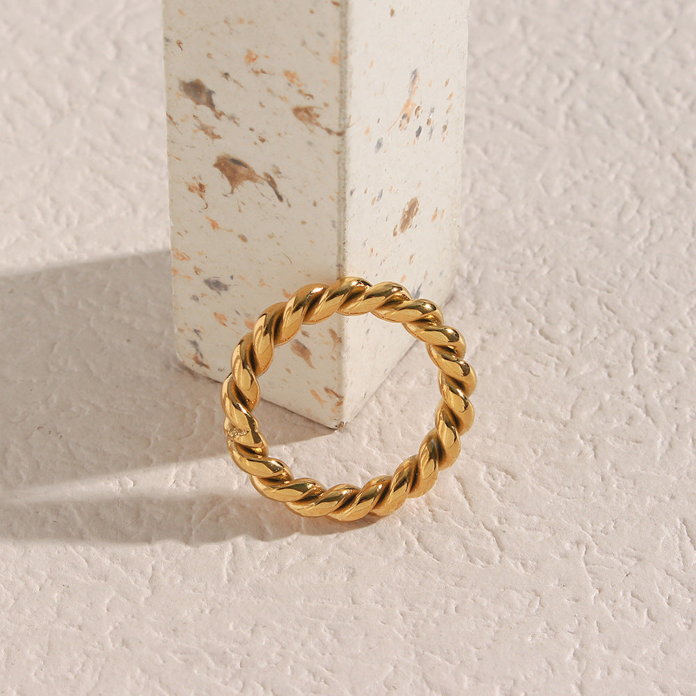 Twisted Melody Gull Ring