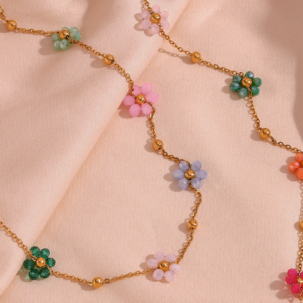 Azalea Floral Necklace