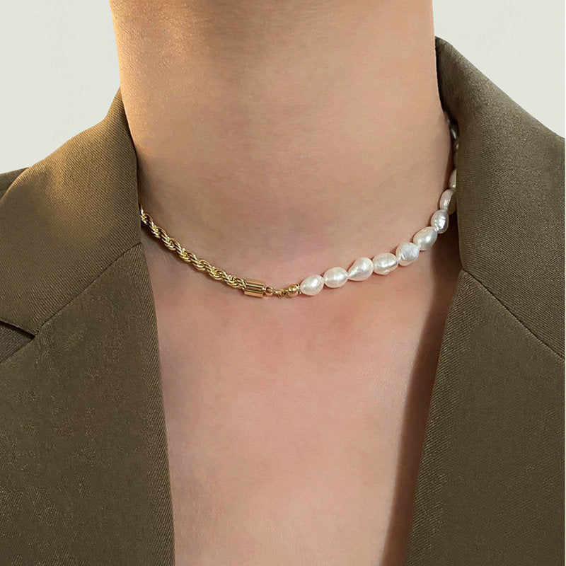 Dualia Gullperle Necklace