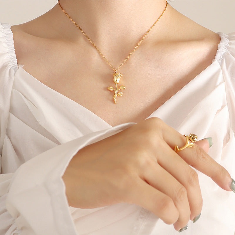 Celia Necklace with Pendant