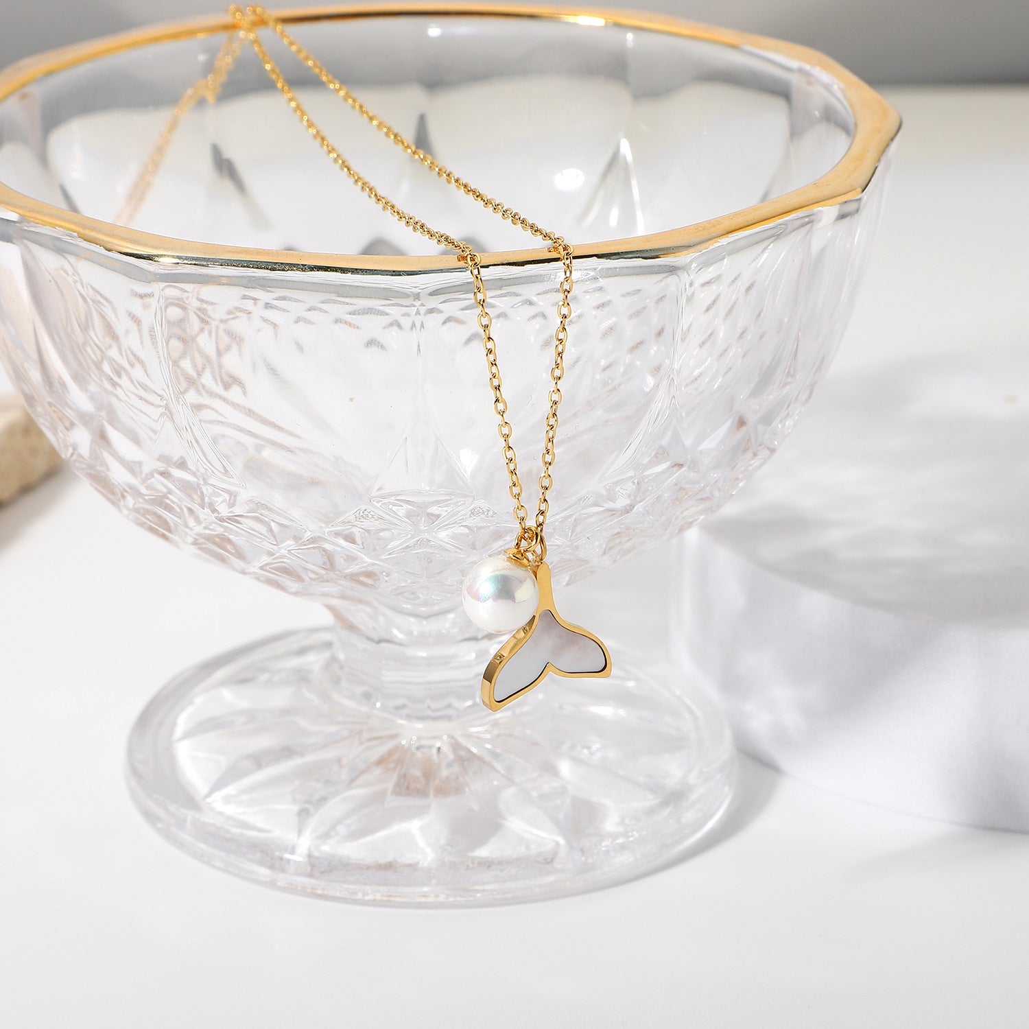 Enchanting Freshwater Pearl Mermaid Necklace