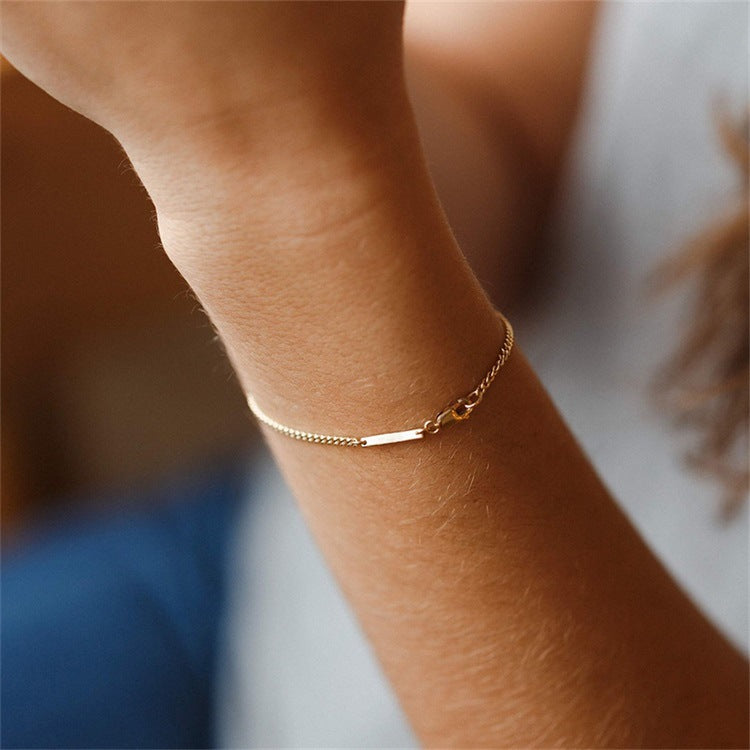 Rosmarin Gullkjede Armbånd