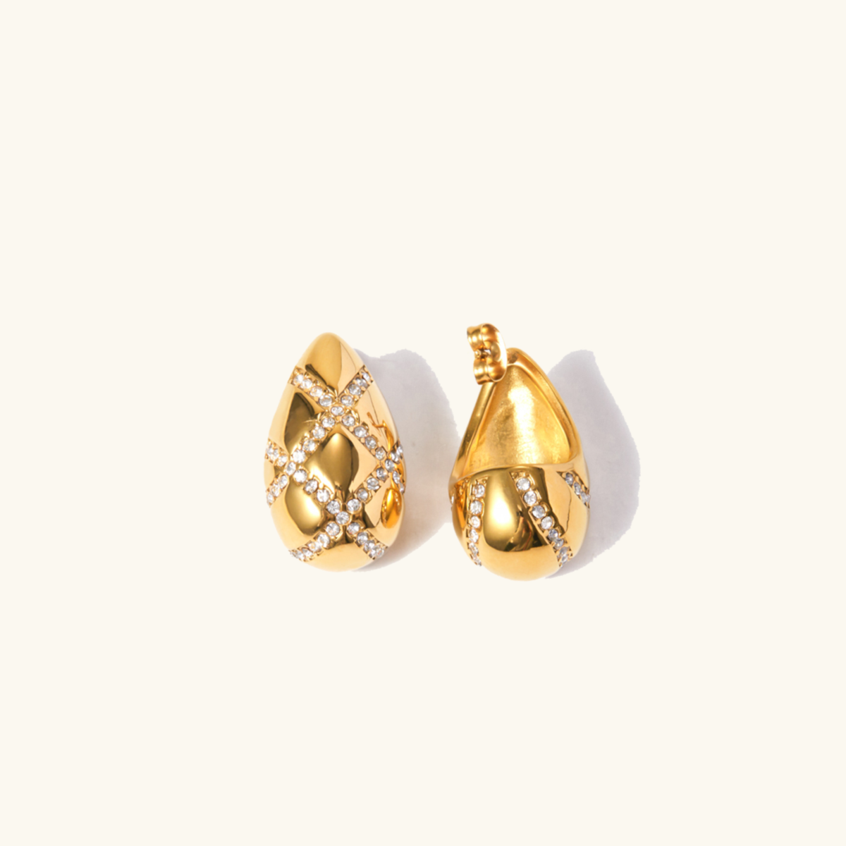Linnea Gull Hoop Earrings