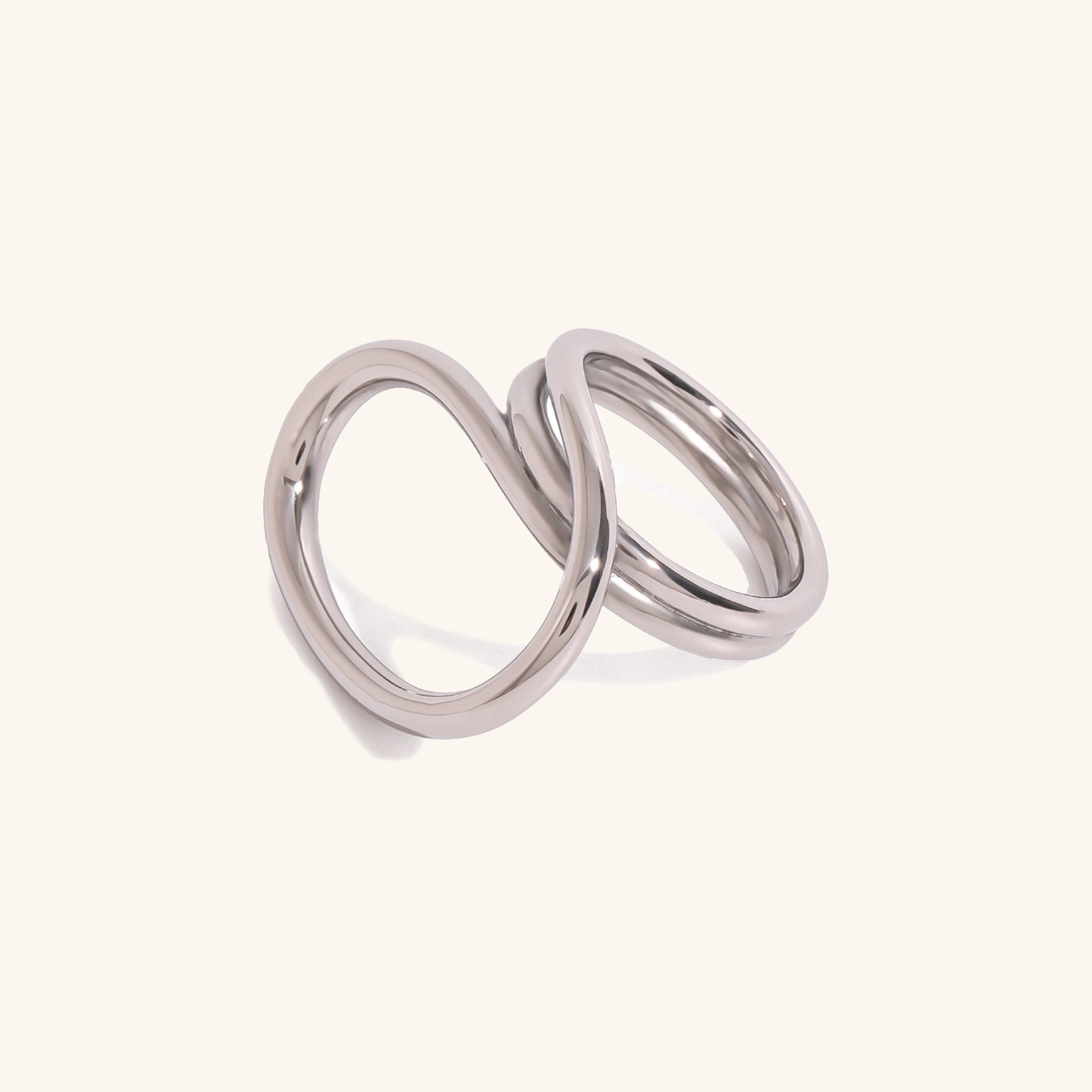 Meri Modern Gold Ring
