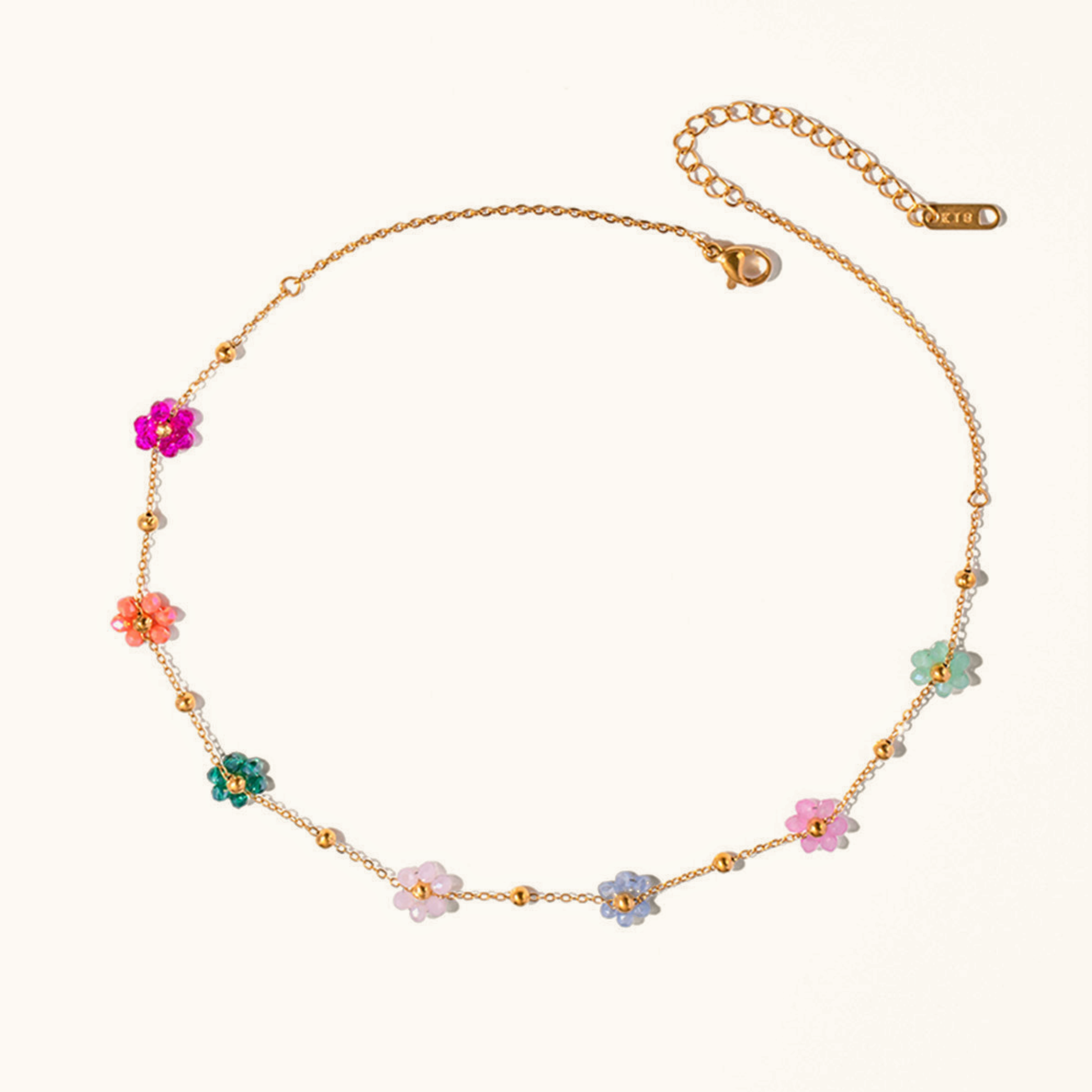 Azalea Floral Necklace
