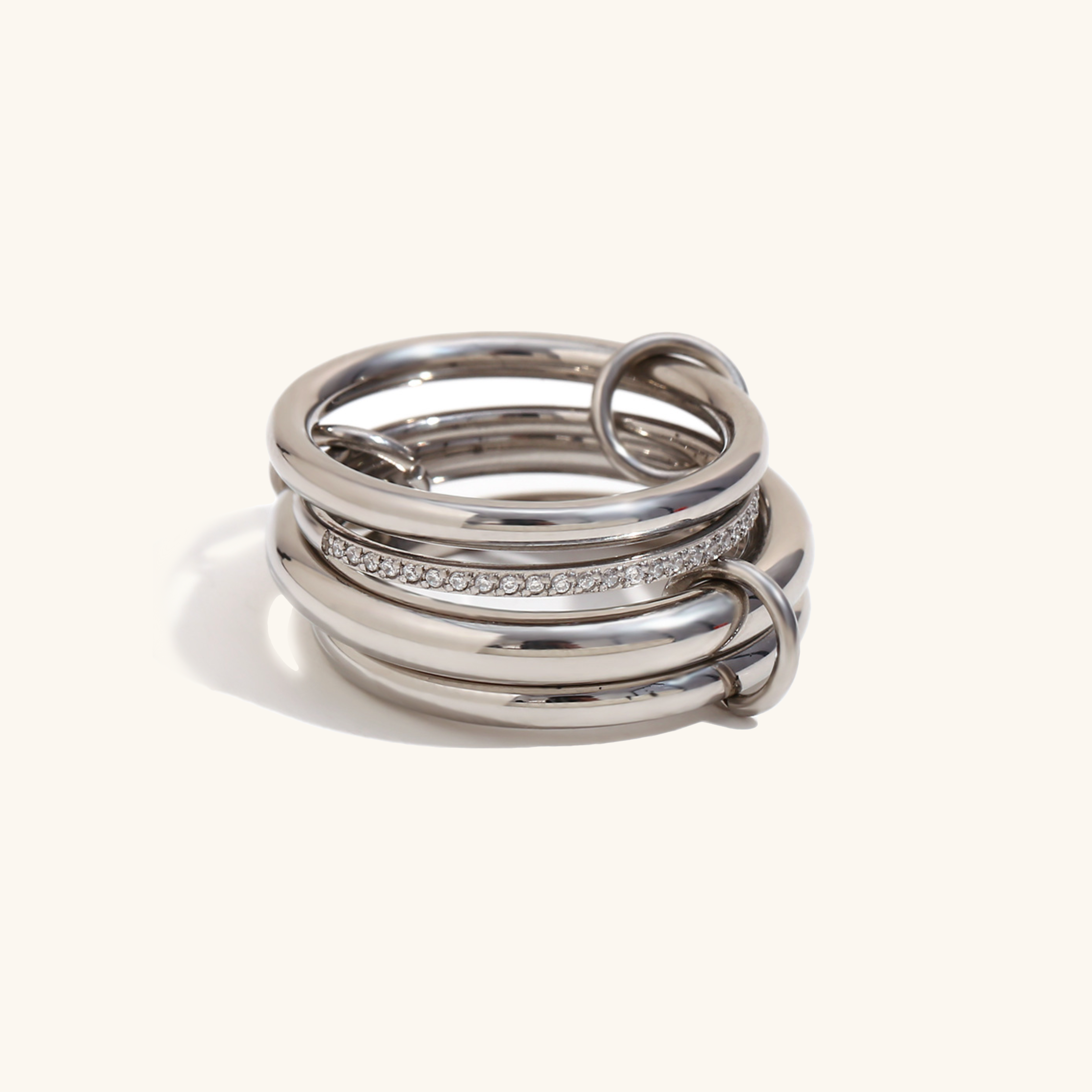 Stabel Emmanuelle Diamant Ring
