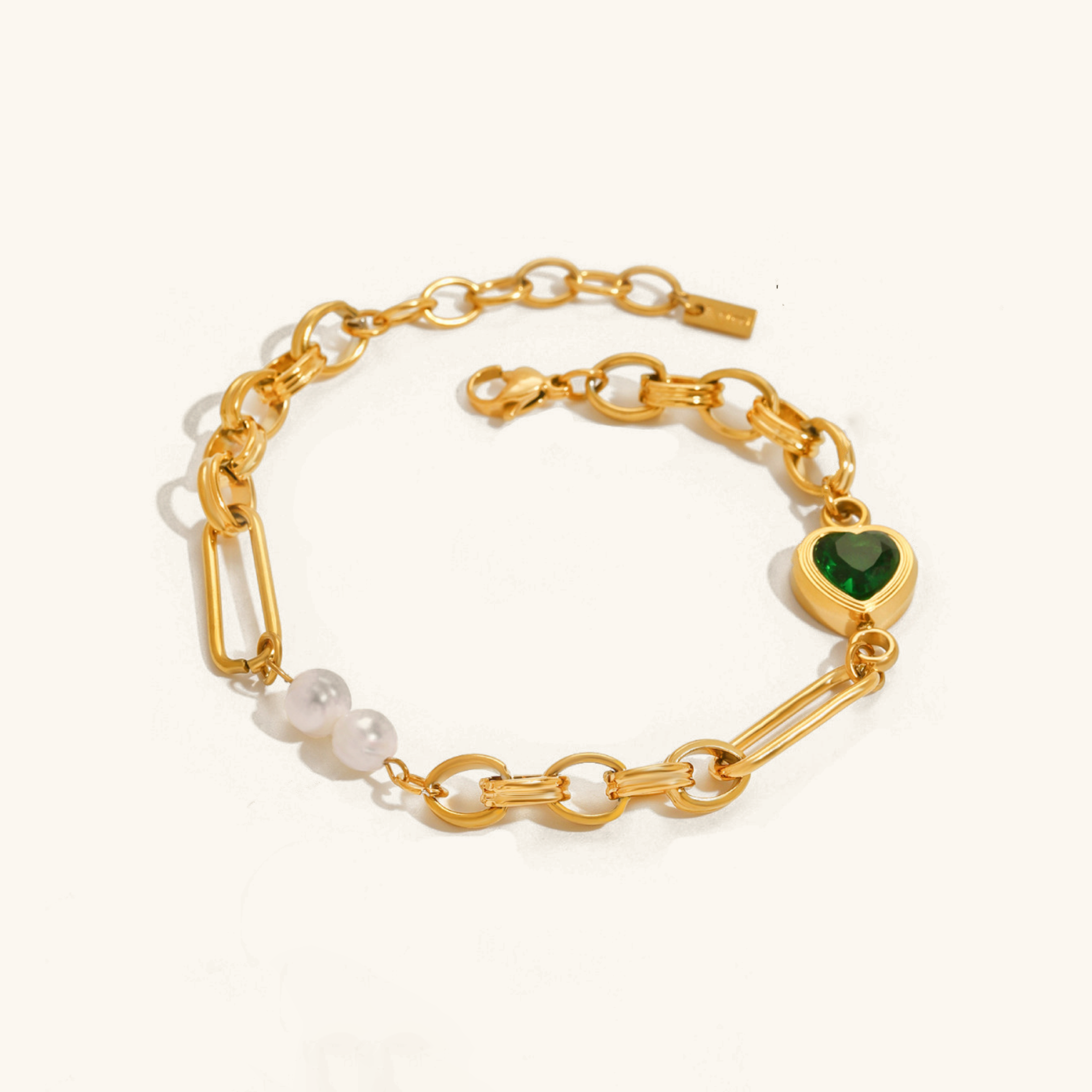 Maddison Pearl Chain Bracelet