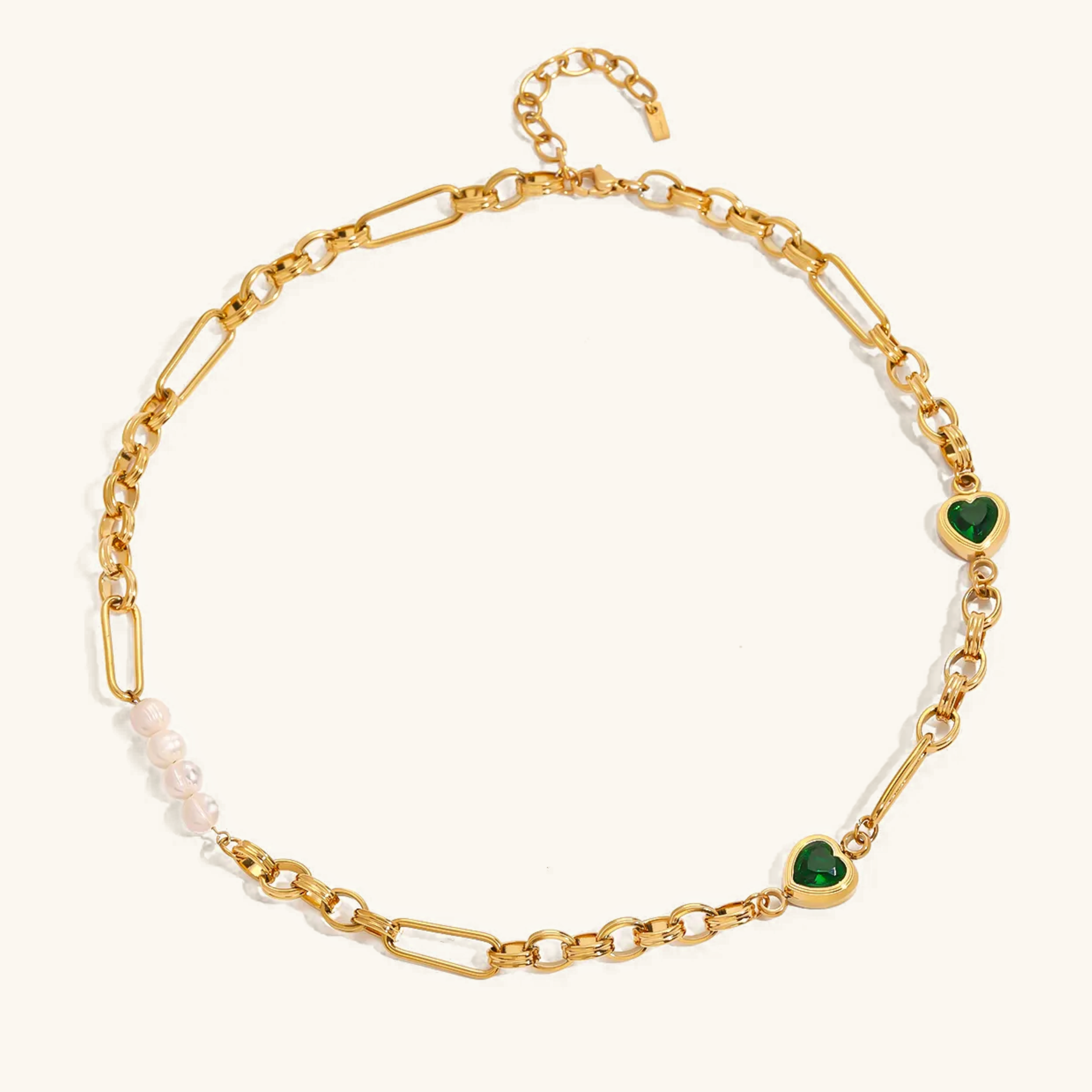 Maddison Pearl Chain Necklace