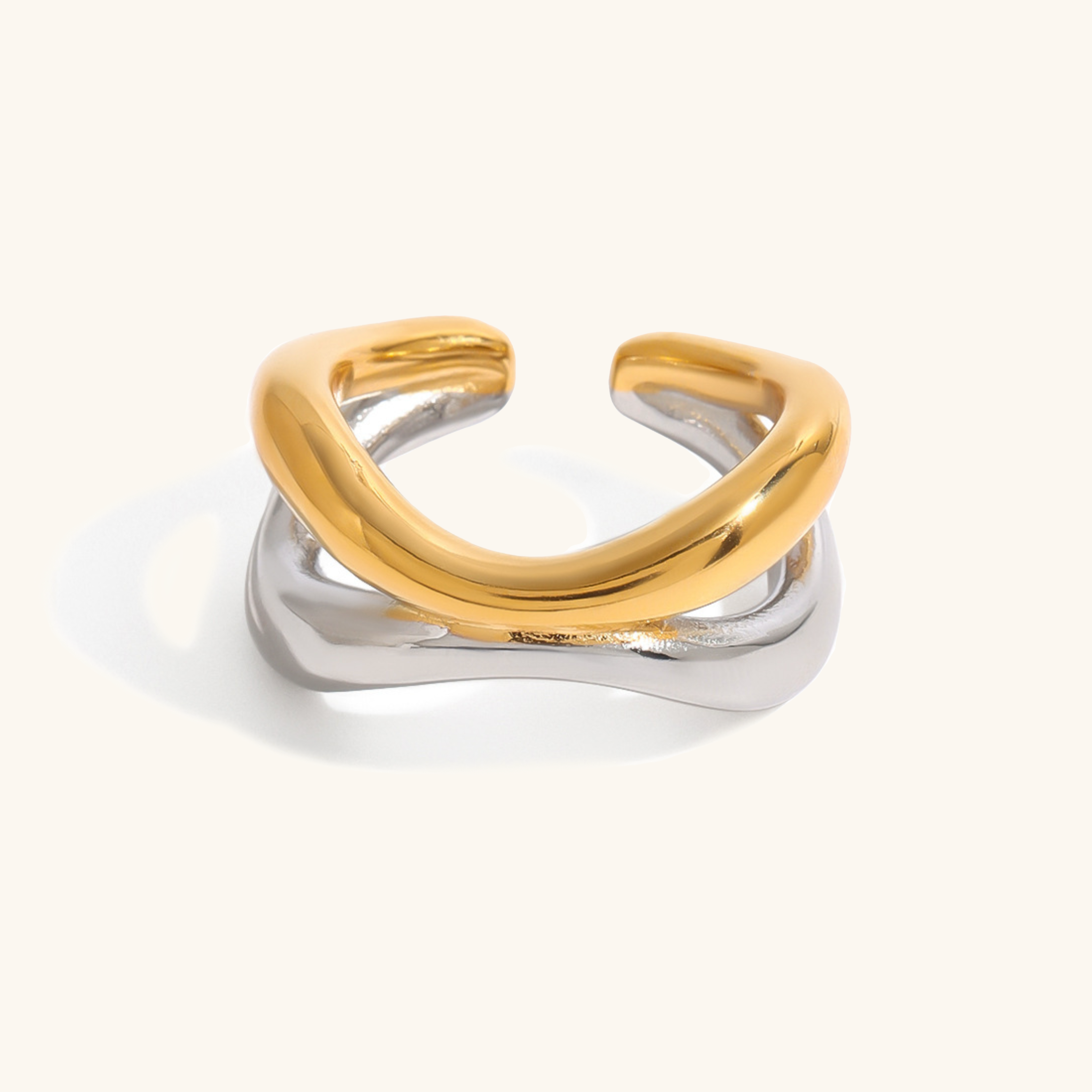Deanna Gold Braided Ring