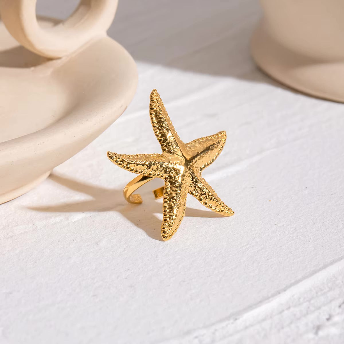 Seabreeze Starfish Ring