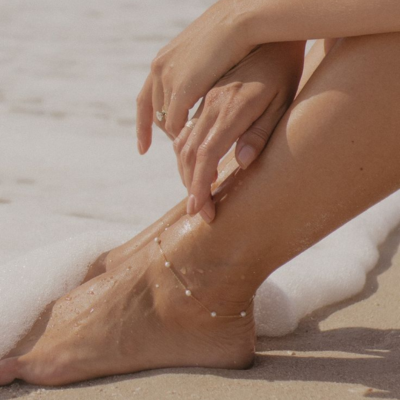 CALI Øreringer med Perler