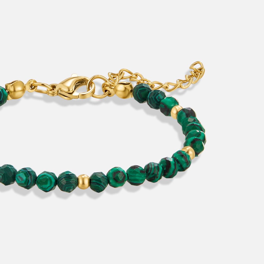 Emerald Green Pearl Bracelet