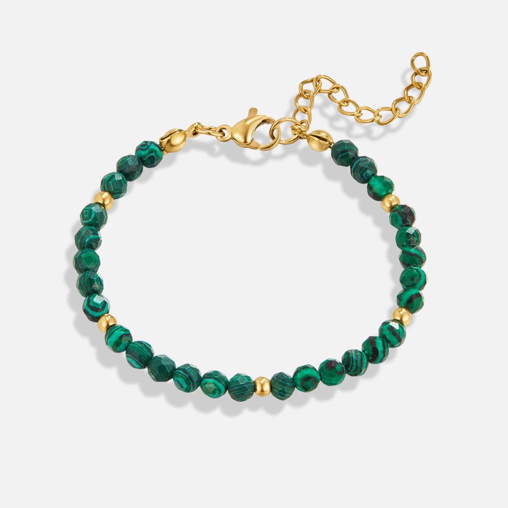 Emerald Green Pearl Bracelet