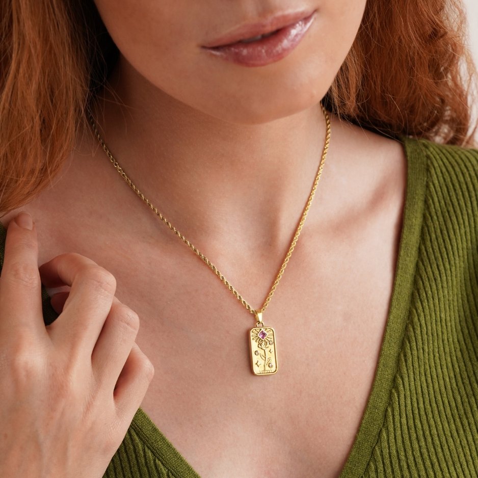 ‘Elskere’ Tarot Pendulum Necklace