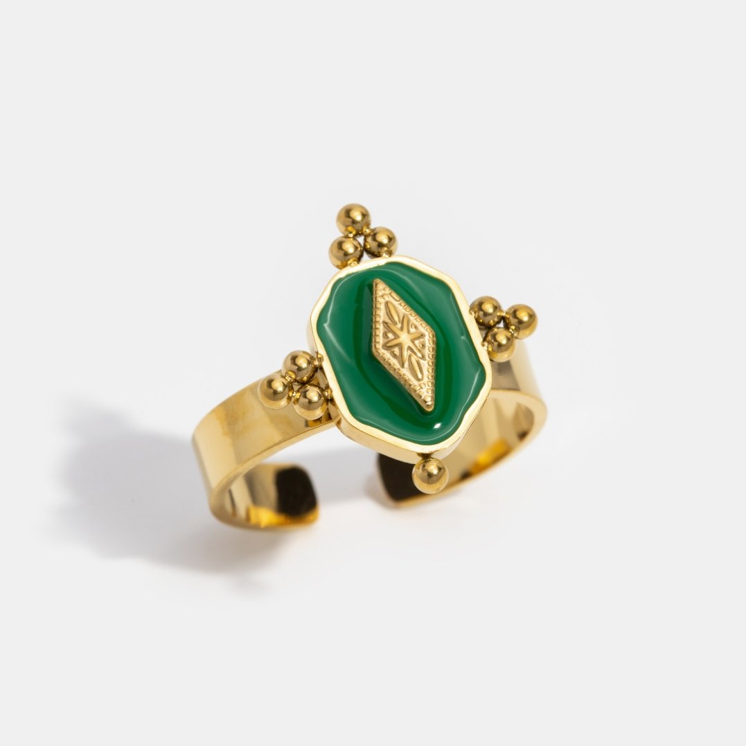 Vintage Geometric Marina Ring